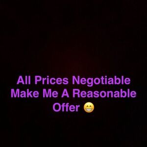 Negotiable Offer Sign